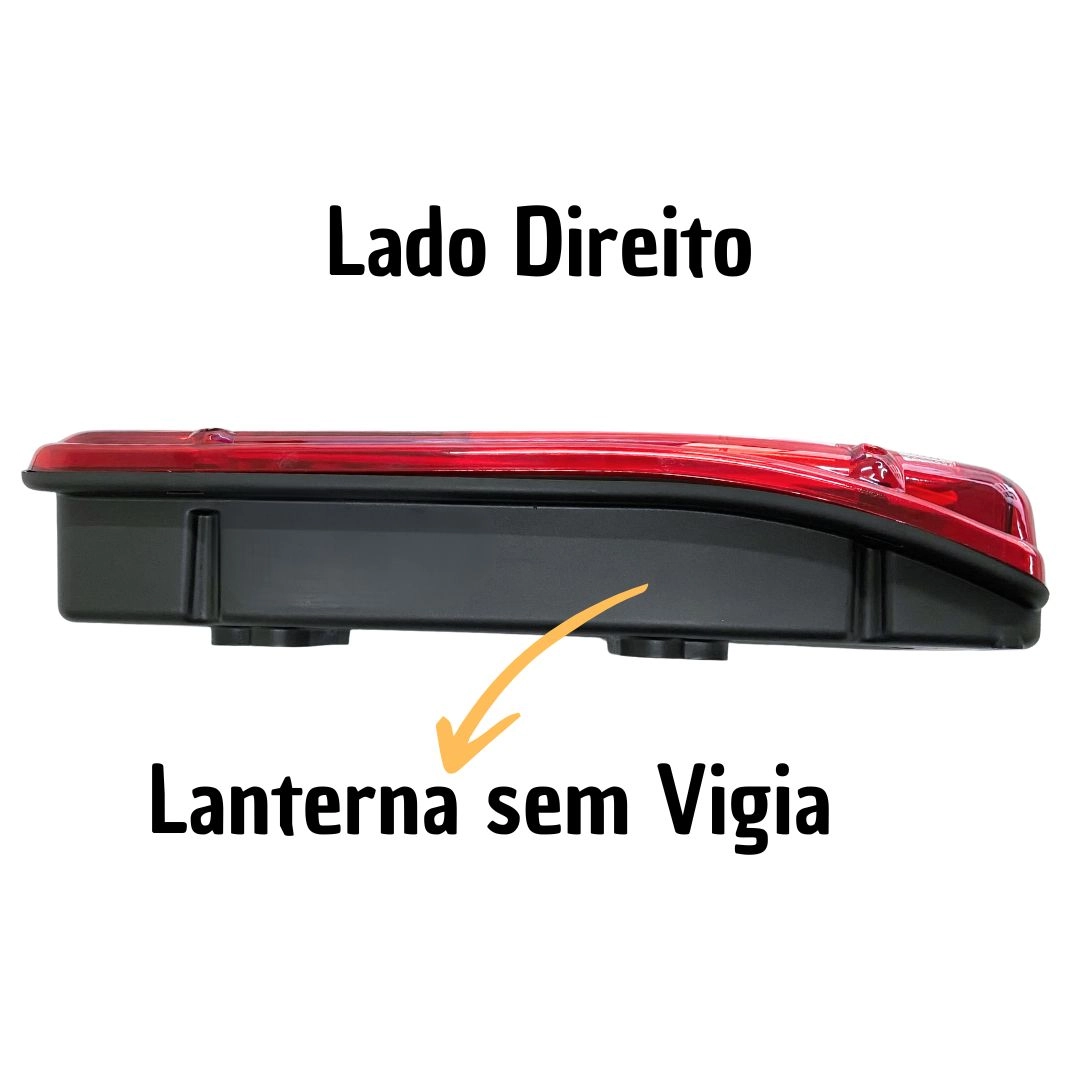Lanterna Traseira Botinha Para Scania S4 S5 Após 2007 LD Lanterna Traseira Botinha Para Scania S4 S5 Após 2007 LD