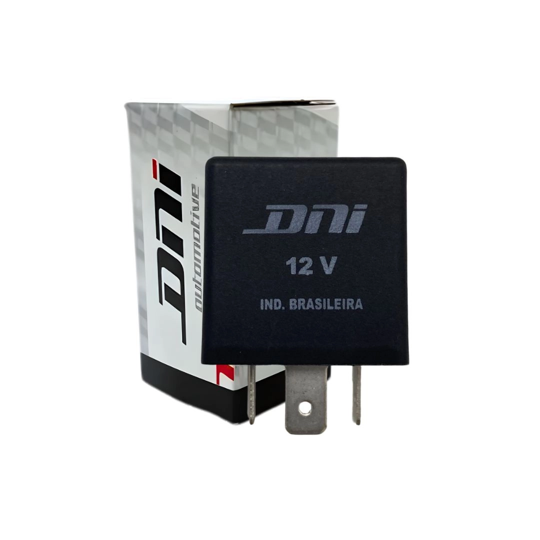Rele Pisca 3 Terminais 12V Sem Suporte Para Fiat Palio Strada Uno Marea DNI1109