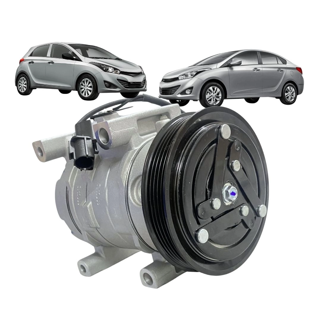 Compressor Ar Condicionado Para Hyundai HB20 3cil Após 2012 Delphi CS20543