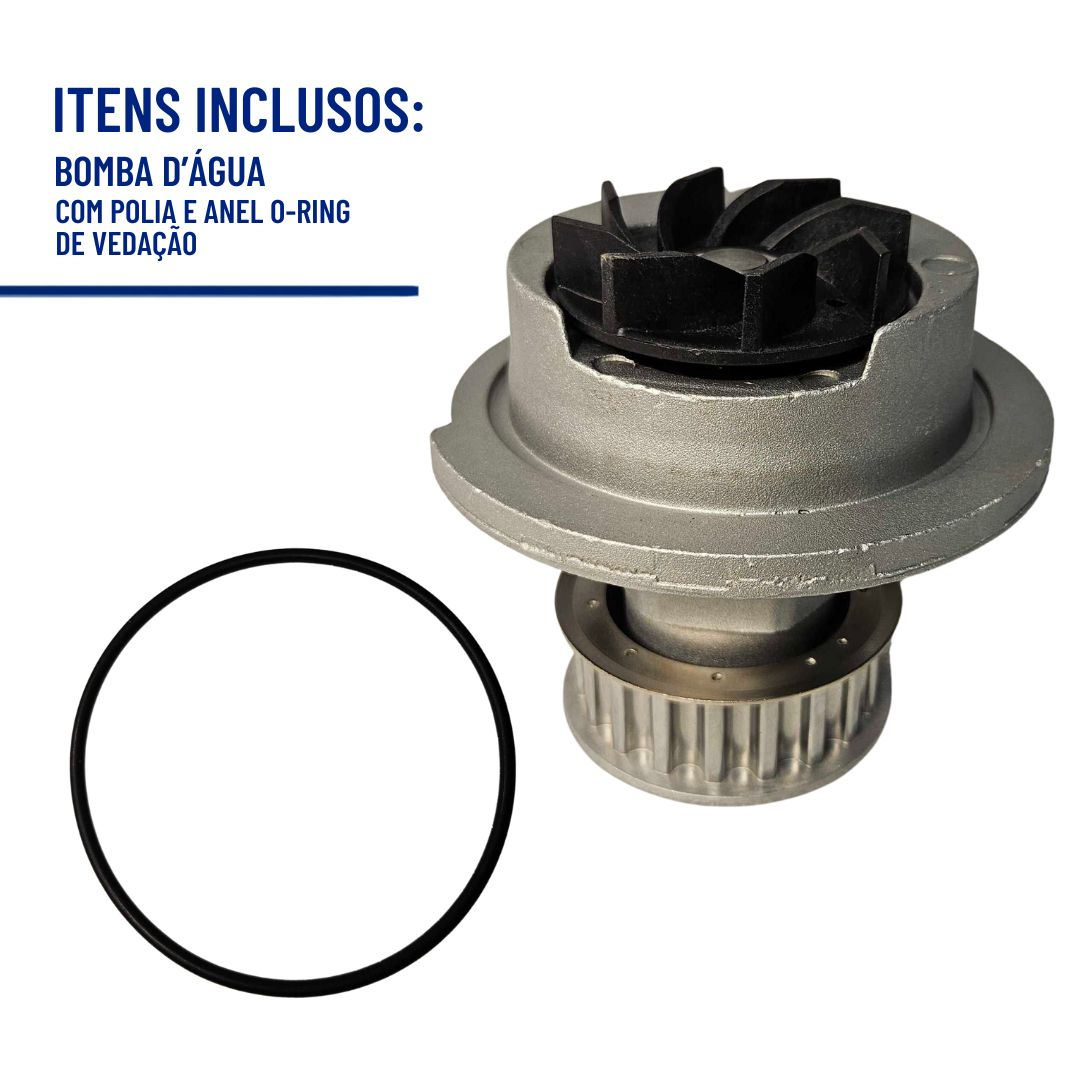 Bomba De Água Para Gm Corsa 1.0 1.4 1.6 Corsa Classic 1.0 Celta 1.0 1.4 Prisma 1.0 1.4 Onix 1.0 1.4 Agile 1.4 Cobalt 1.8 Spin 1.8 Montana 1.4 Meriva 1.4