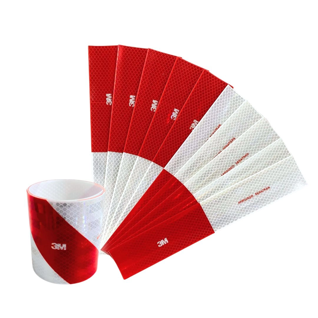 Kit 10 Faixas Refletivas Lateral e Parachoque 3M Original Kit 10 Faixas Refletivas Lateral e Parachoque 3M Original