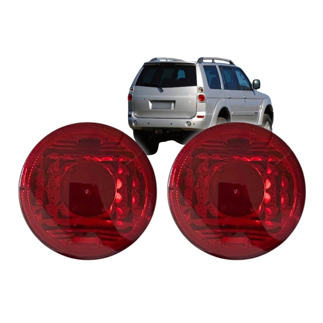 Par Lanterna Traseira Freio Compativel L200 Pajero Sport TR4