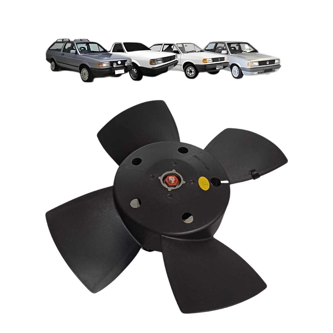 Ventoinha Radiador Para Gol Voyage Santana Saveiro Apollo