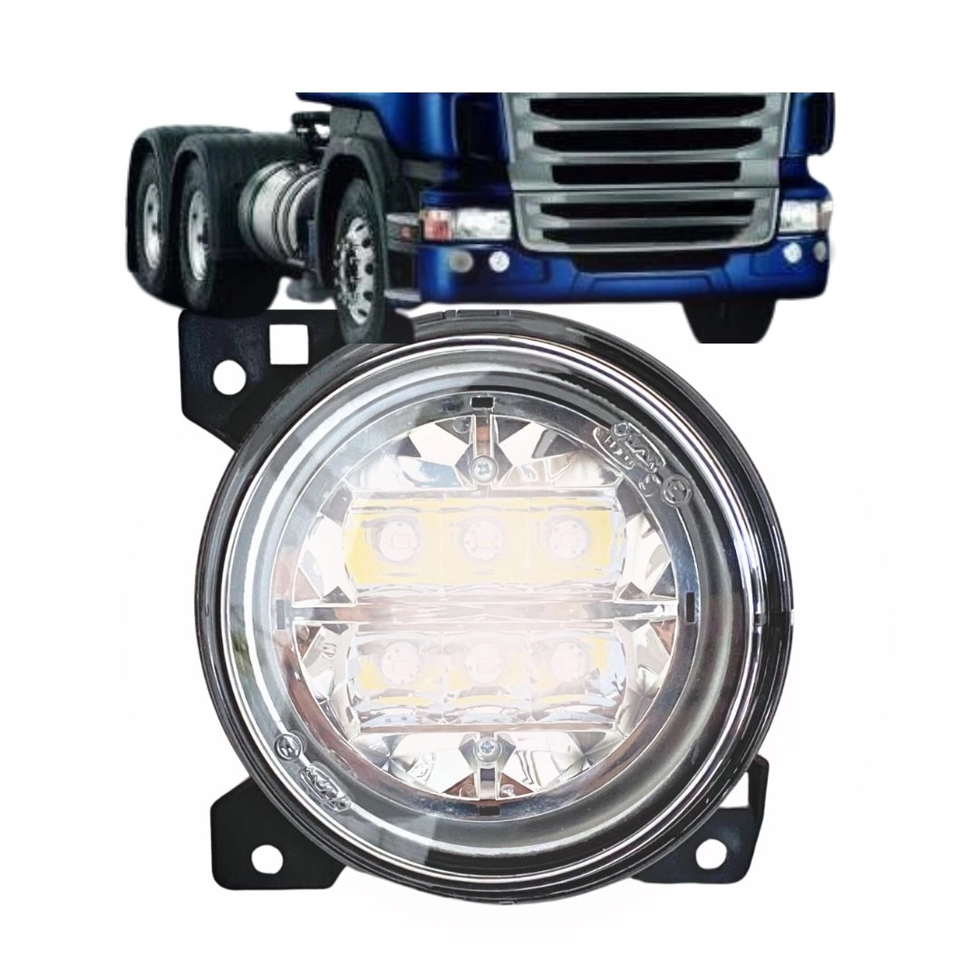 Farol Milha Auxiliar Interno LED Para Scania Série 4 Scania Série 5 Scania R440 Direito IAM 2248114 Farol Milha Auxiliar Interno LED Para Scania Série 4 Scania Série 5 Scania R440 Direito IAM 2248114