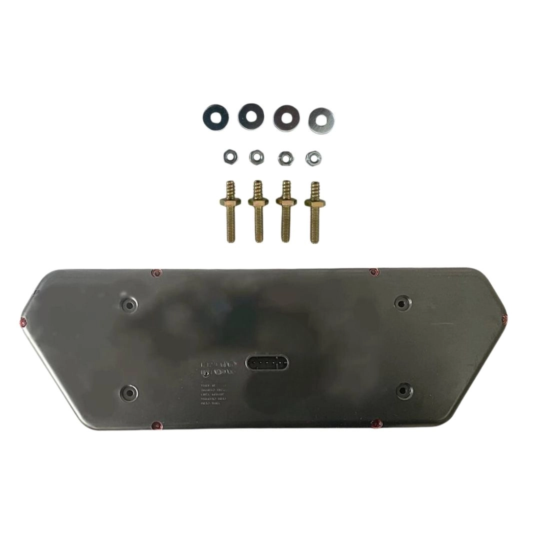 Kit Lanterna Traseira Guerra Após 2012 24V Chicotes Suportes