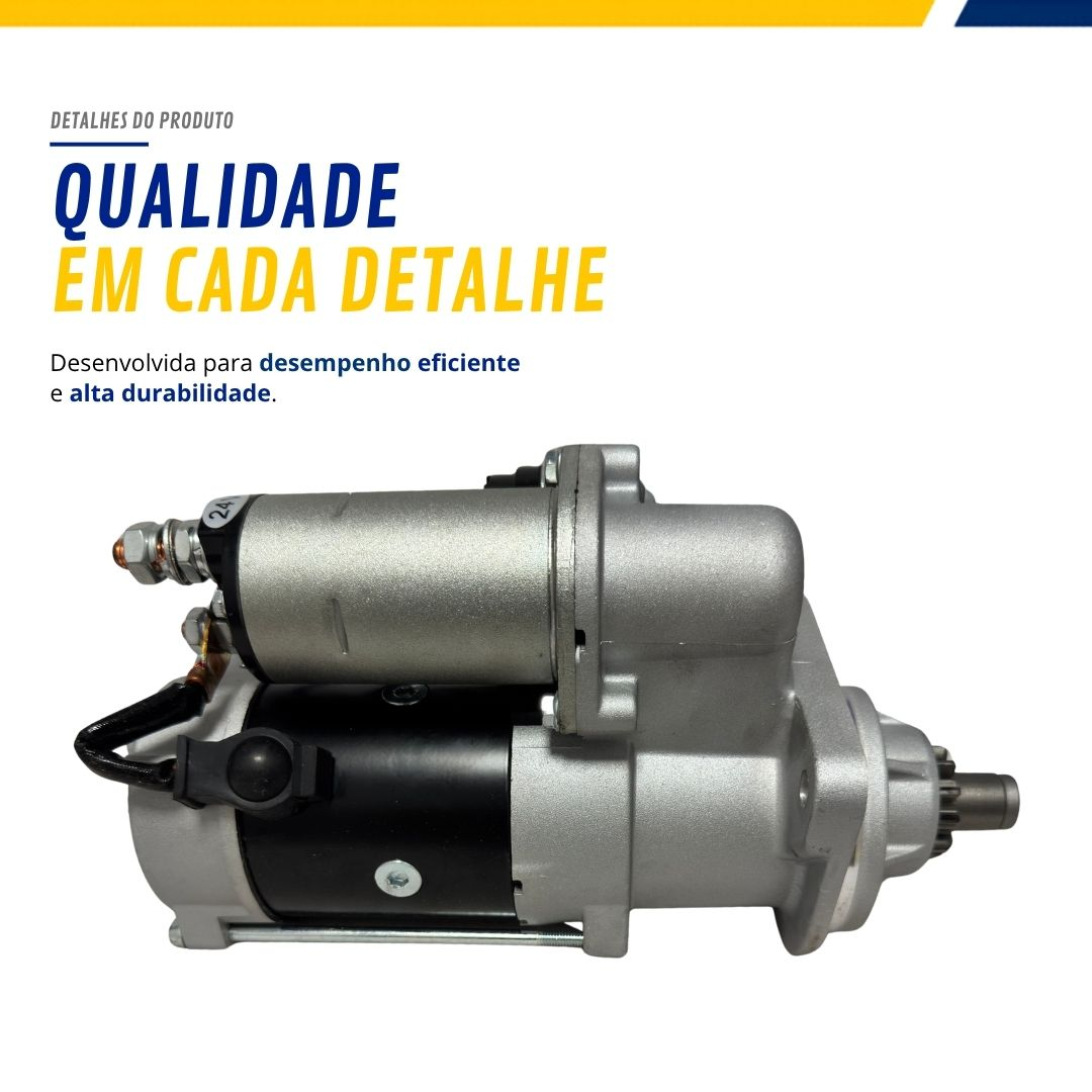 Motor de Partida Arranque 24V 11 Dentes 4.0kW Para Mercedes-Benz Caminhão 1720A Ônibus OF1721 OH1420 OH1621L OH1623 Hella Motor de Partida Arranque 24V 11 Dentes 4.0kW Para Mercedes-Benz Caminhão 1720A Ônibus OF1721 OH1420 OH1621L OH1623 Hella