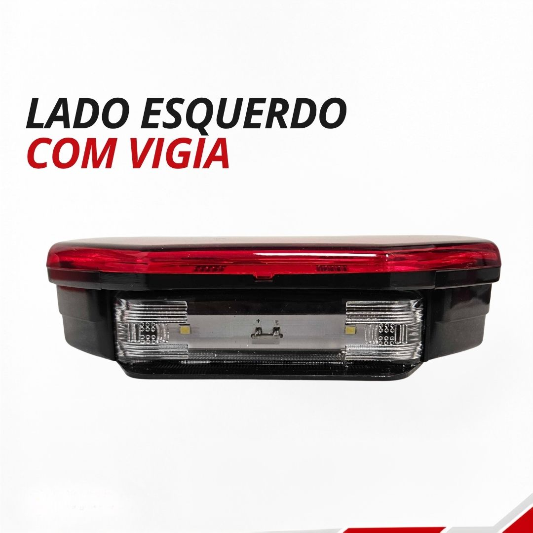 Kit Par Lanterna Traseira Marmitão Marmita LED Bivolt 12V 24V Universal Ford Cargo VW Constellation Delivery Worker Jeep Kit Par Lanterna Traseira Marmitão Marmita LED Bivolt 12V 24V Universal Ford Cargo VW Constellation Delivery Worker Jeep