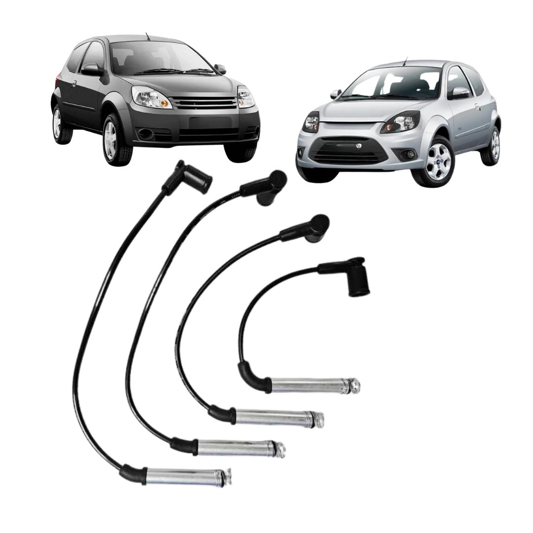 Cabo de Ignição Para Ka 1.0 Zetec Rocam 2008 a 2014