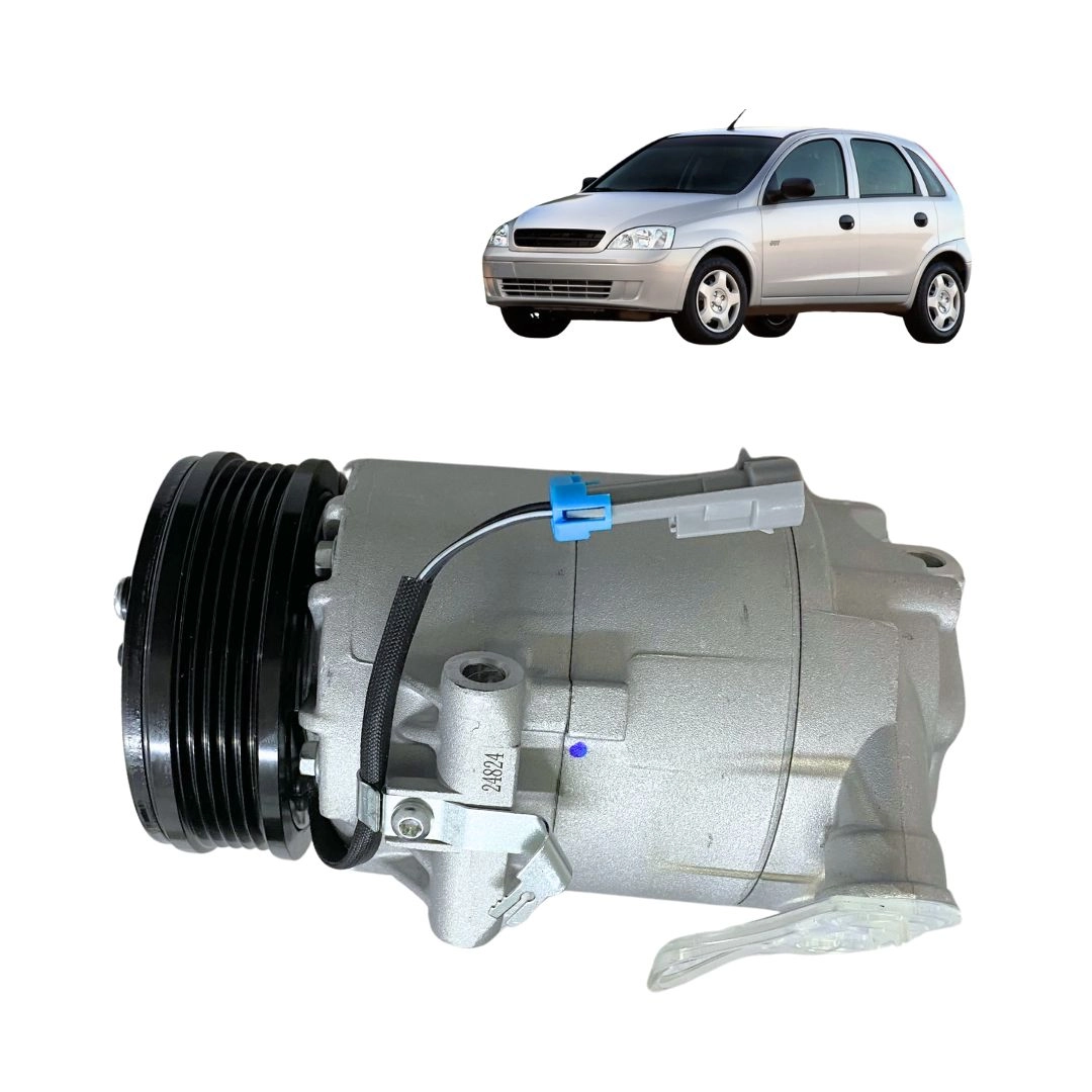 Compressor de Ar Condicionado Para Corsa 1.8 2002 a 2003