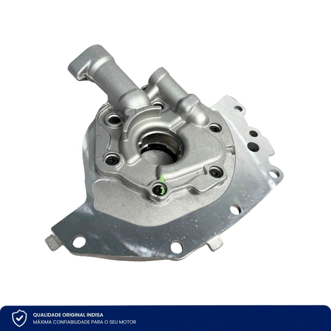 Bomba de Óleo Ford Fiesta Ka EcoSport Focus Courier Escort 1.0 1.6 8V Zetec Rocam Flex Supercharger Com Junta e Anel