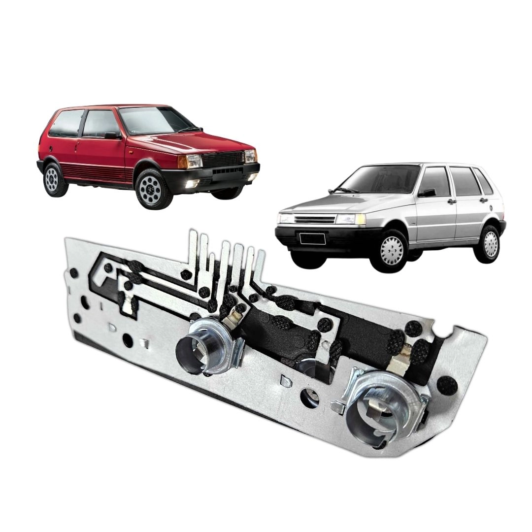 Circuito Lanterna Traseira Para Uno 84 a 04 C/ Soquete LE