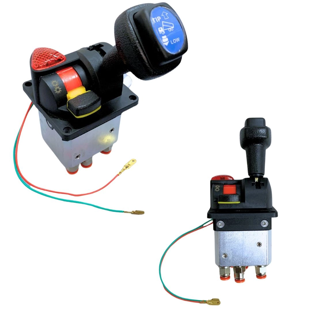 Chave Joystick p/ Caminhão Caçamba Basculante Bivolt 12v/24v Chave Joystick p/ Caminhão Caçamba Basculante Bivolt 12v/24v