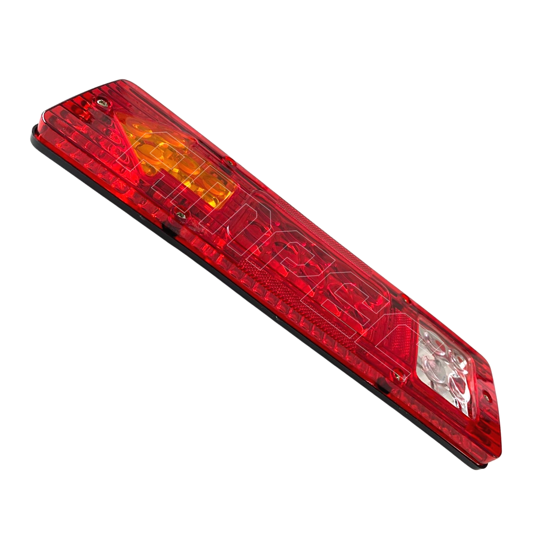 Par Lanterna Traseira Caminhão Carreta Vermelha 12V 24V Par Lanterna Traseira Caminhão Carreta Vermelha 12V 24V