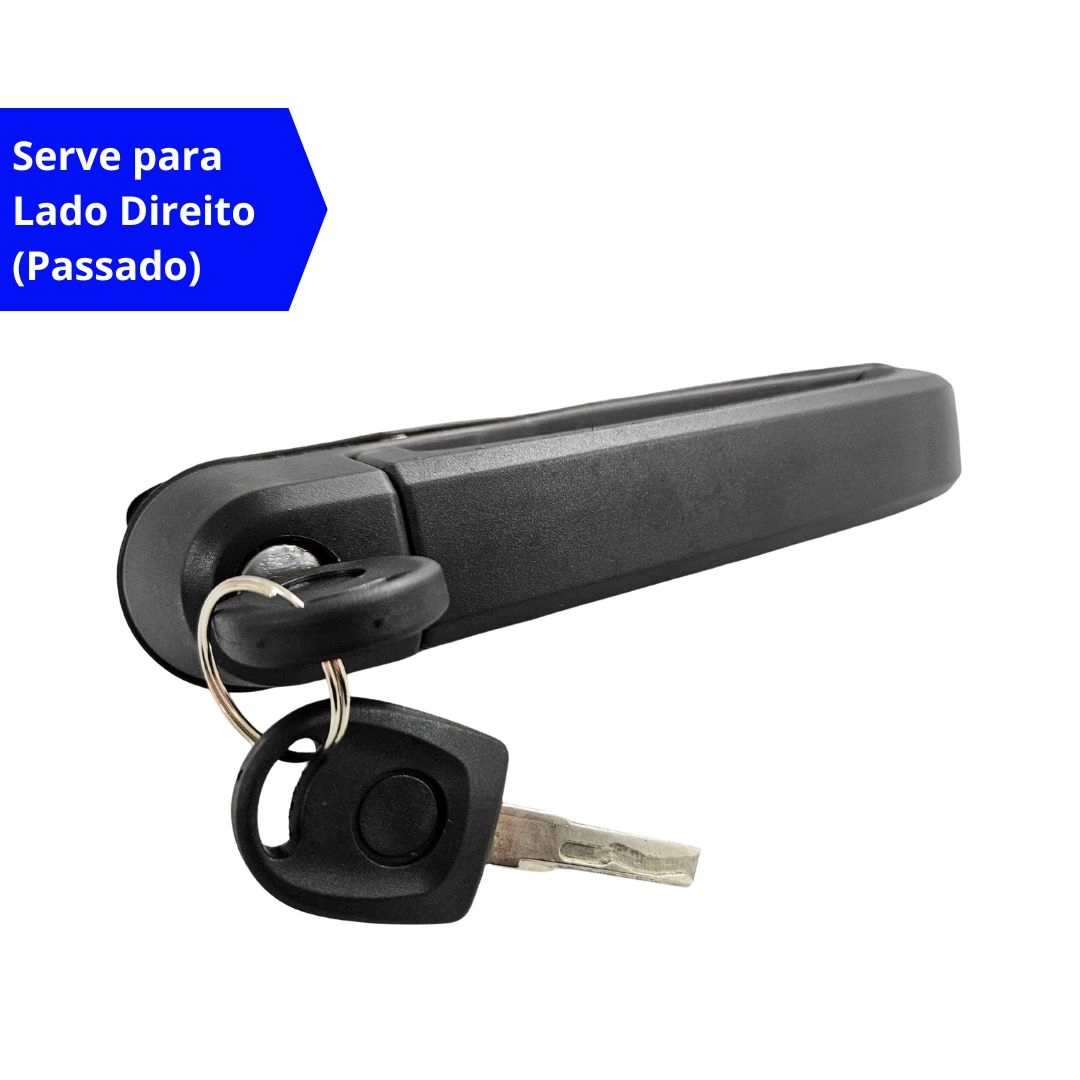 Maçaneta Externa Para Volkswagen Constellation 2006 a 2012 Lado Direito Com Chave EDN 2R2837206A
