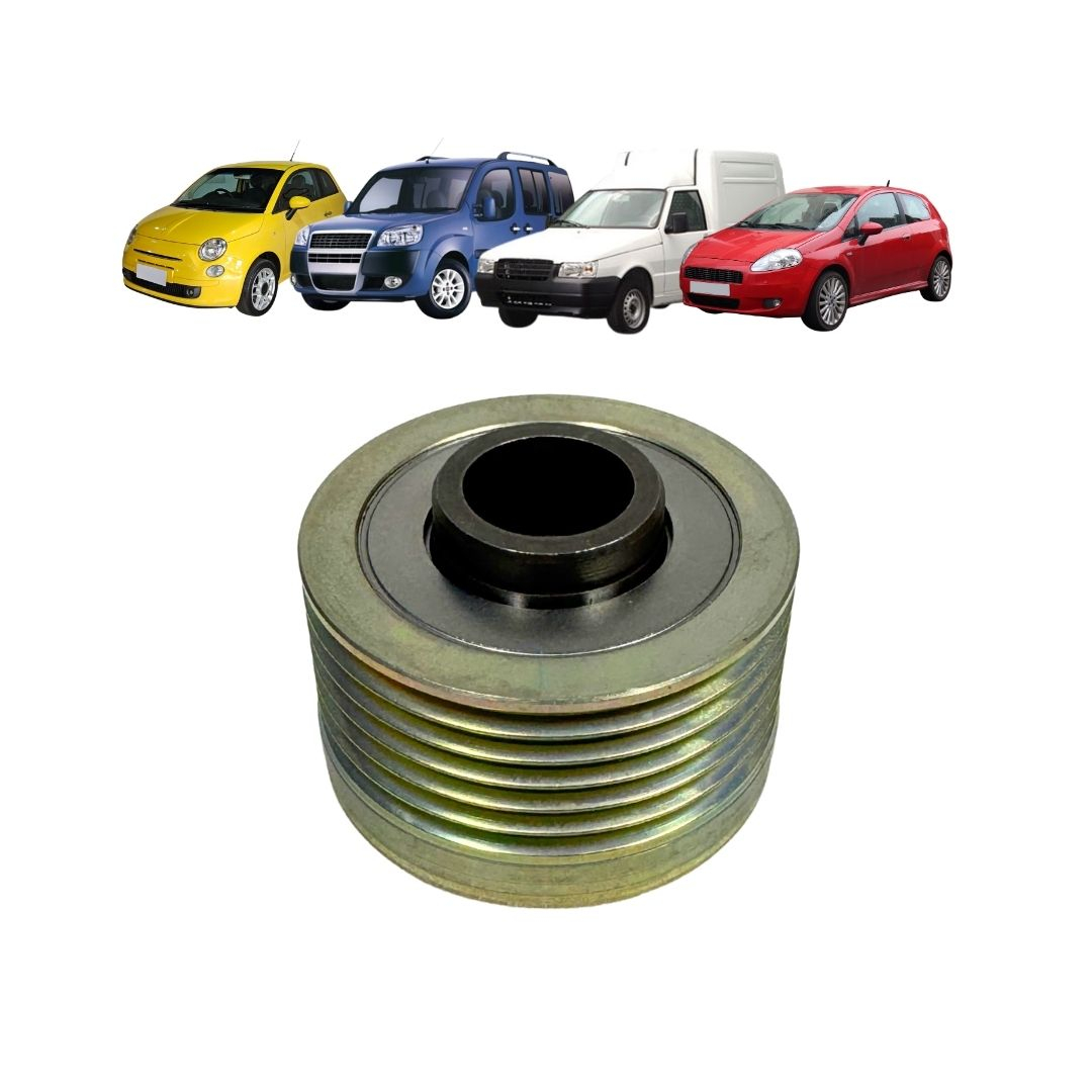 Polia Roda Livre do Alternador Denso 6 Filetes Para Fiat 500 Doblo Fiorino Grand Punto Idea Punto Linea 1.3 Multijet JTD Opel Corsa Astra Alfa Romeo Polia Roda Livre do Alternador Denso 6 Filetes Para Fiat 500 Doblo Fiorino Grand Punto Idea Punto Linea 1.3 Multijet JTD Opel Corsa Astra Alfa Romeo