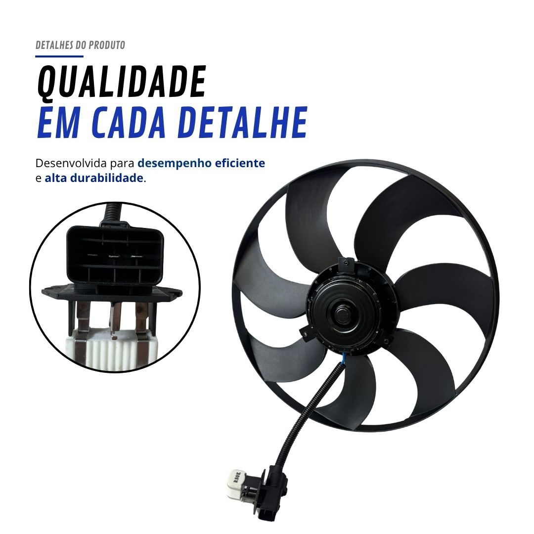 Eletroventilador Ventoinha do Radiador 12V 180W 3 Vias Com Resistência Para Hyundai HB20 HB20S 1.0 1.6 e Veloster 1.6 Gauss Eletroventilador Ventoinha do Radiador 12V 180W 3 Vias Com Resistência Para Hyundai HB20 HB20S 1.0 1.6 e Veloster 1.6 Gauss