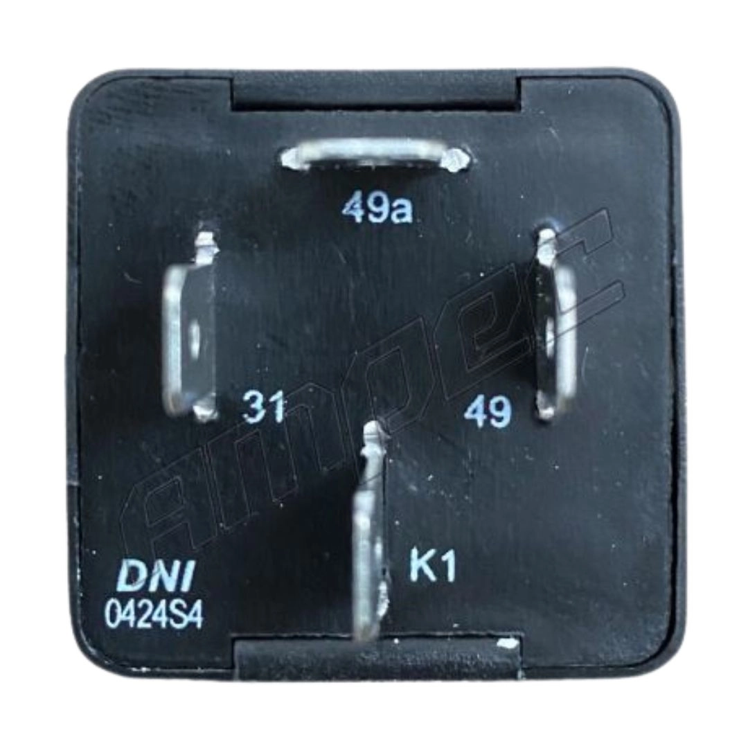 Rele Comando Seta Pisca Caminhão Ônibus 24V 500W DNI0424S4 Rele Comando Seta Pisca Caminhão Ônibus 24V 500W DNI0424S4