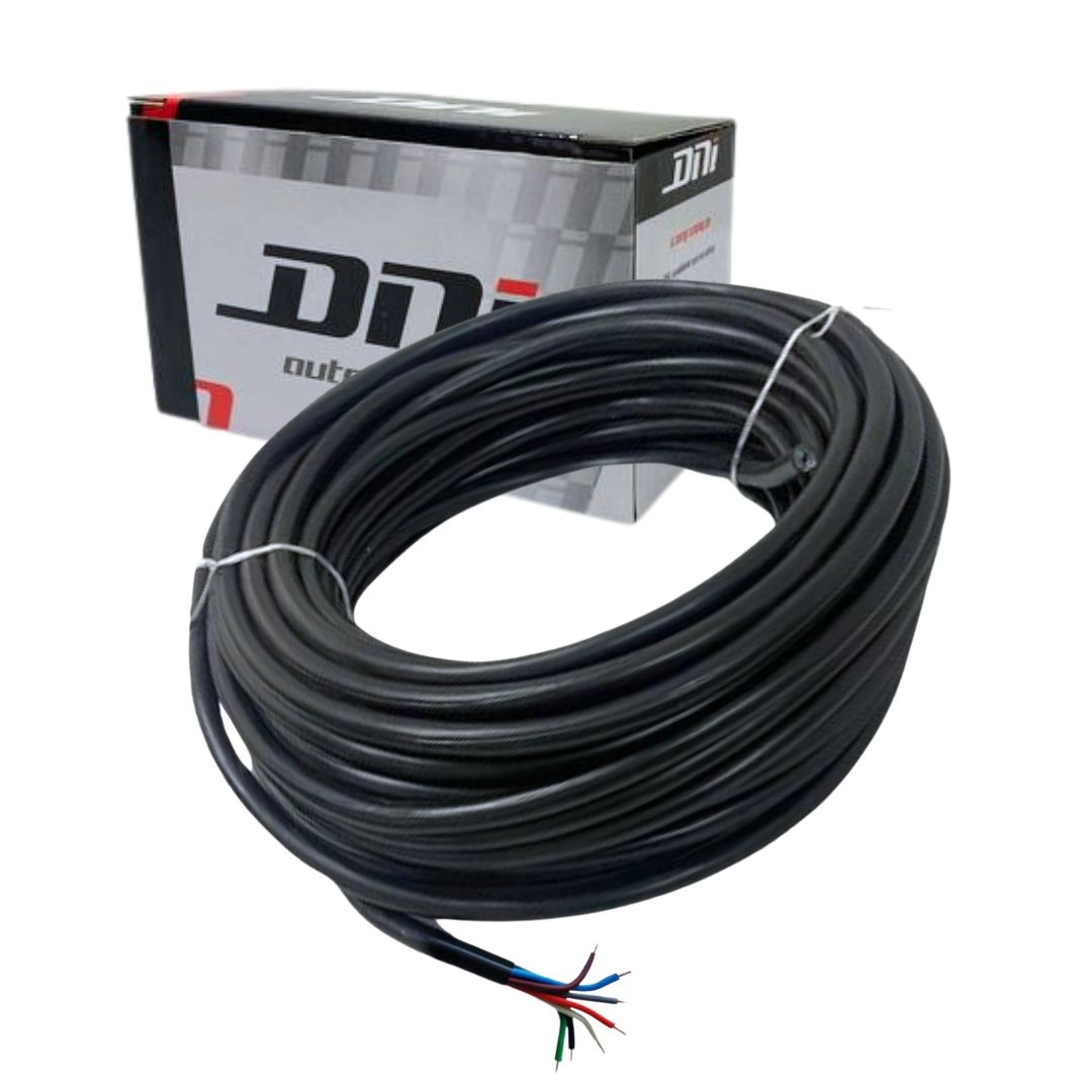 Cabo PP 7 vias 1mm Cobre Rolo c/ 25 Metros DNI Hyb PP 710