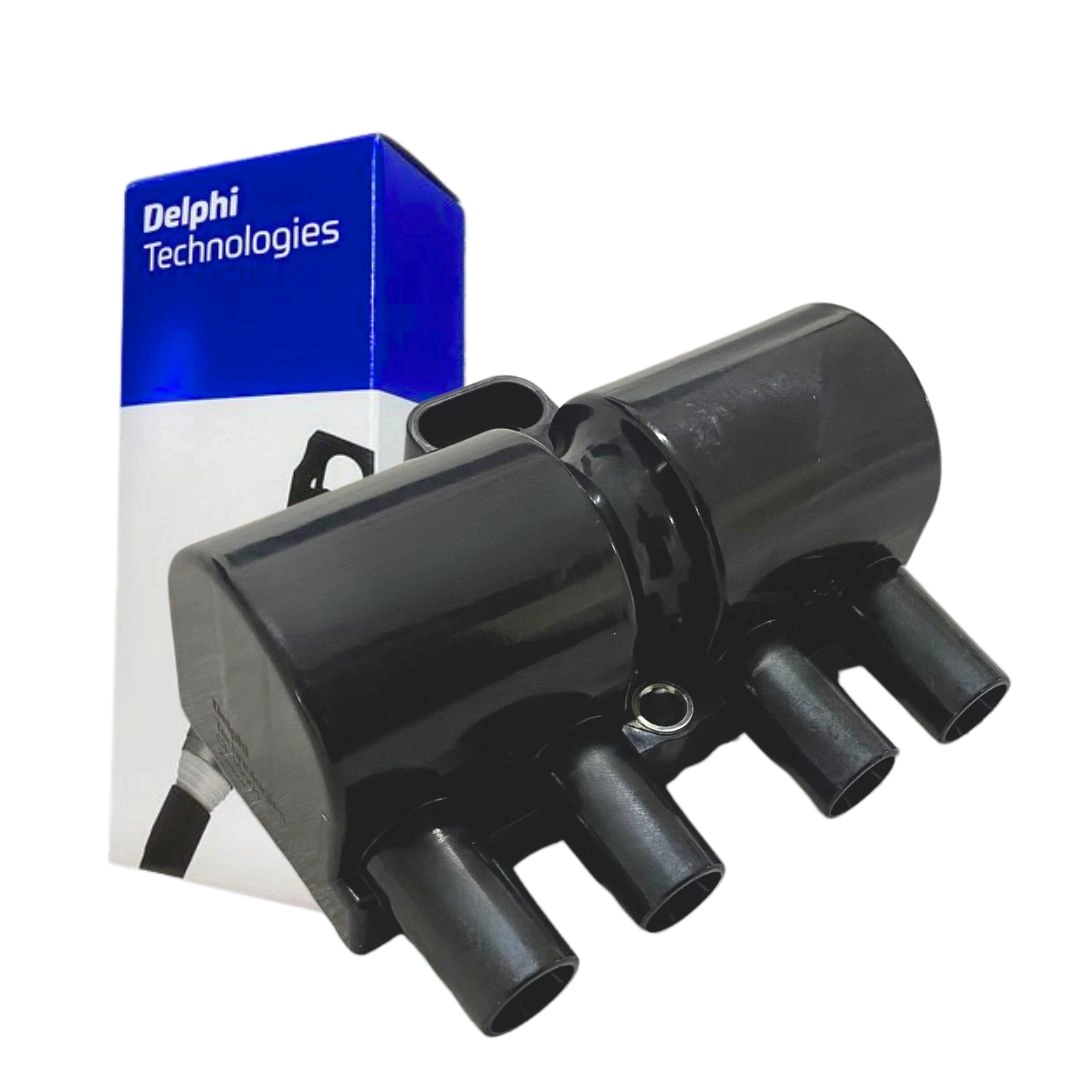 Bobina Ignição Para Idea 1.8 2005 a 2011 3 Pinos Delphi