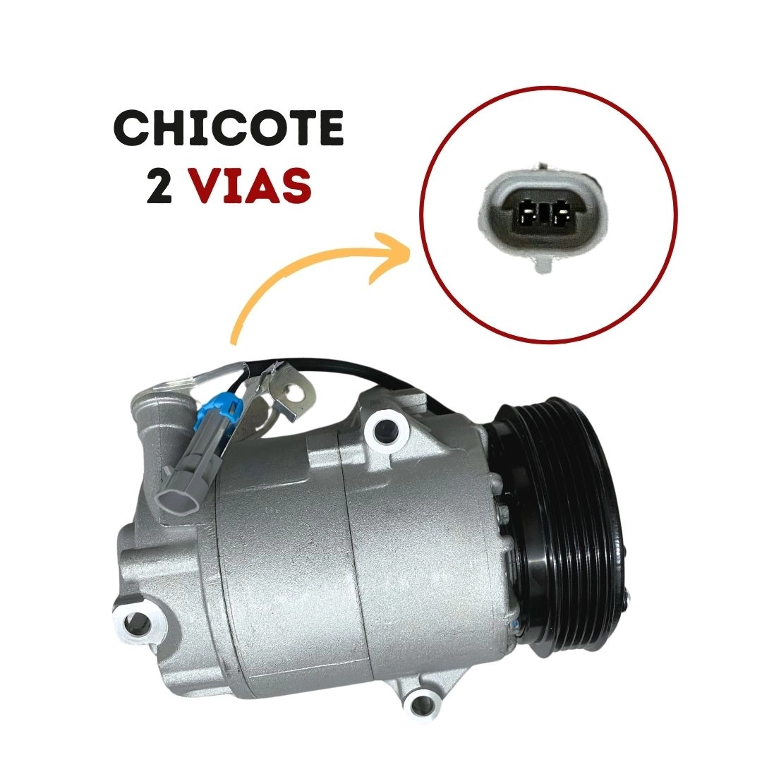 Compressor de Ar Condicionado Para Montana 1.4 2010 a 2023