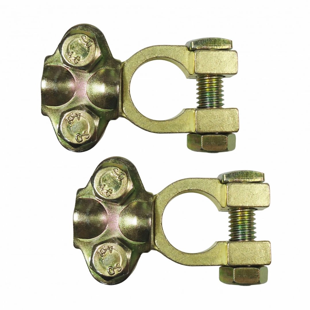 Kit 2 Terminal Bateria Universal Sapão Reforçado 16 a 95mm DNI7571