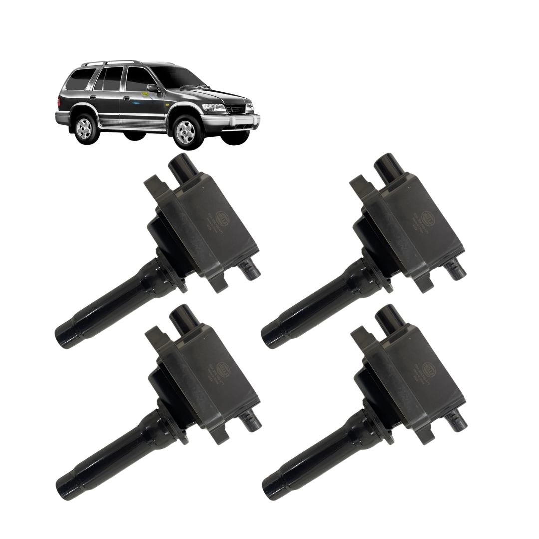 Kit 4 Bobina Ignição Para Kia Sportage 2.0 1994 a 2004 Hella