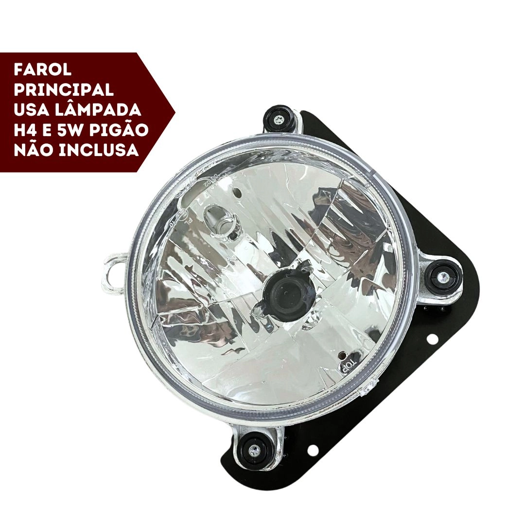 Farol VW Delivery 5140 8150 8160 9150 9160 10160 Esquerdo H4