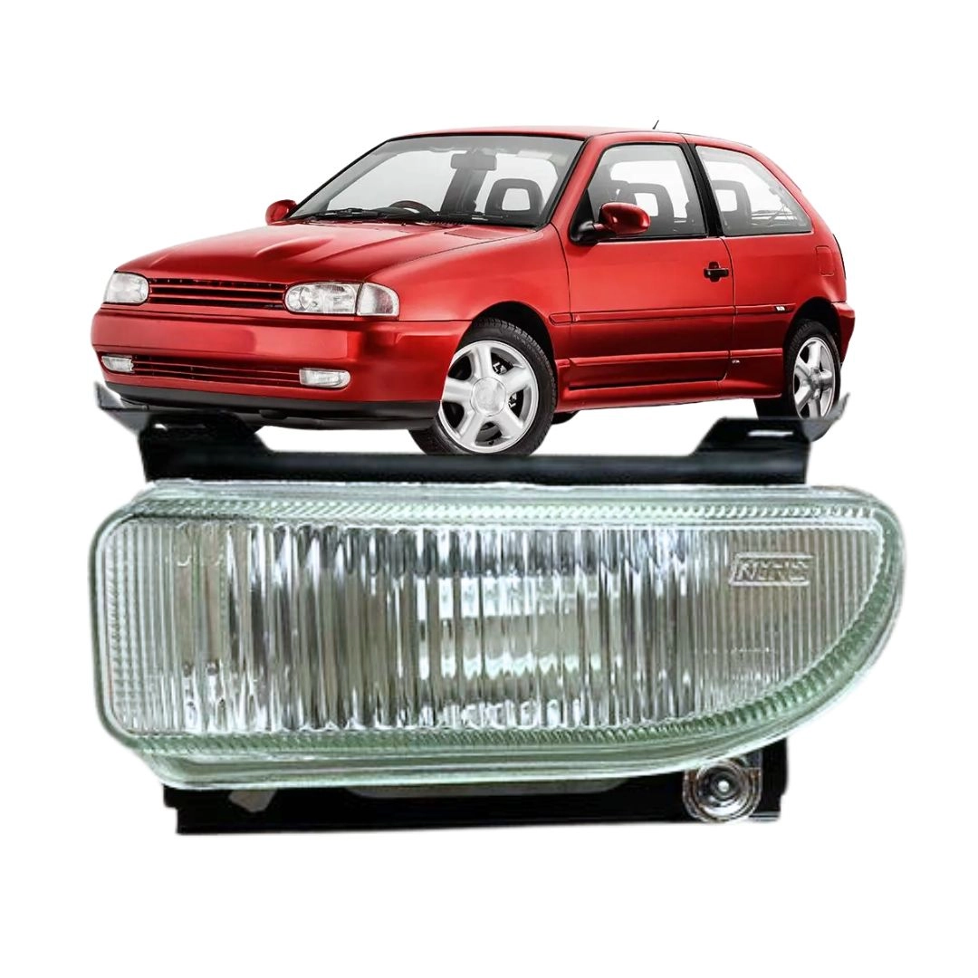 Farol Milha Para Gol Parati Saveiro G2 até 1999 LE Vidro