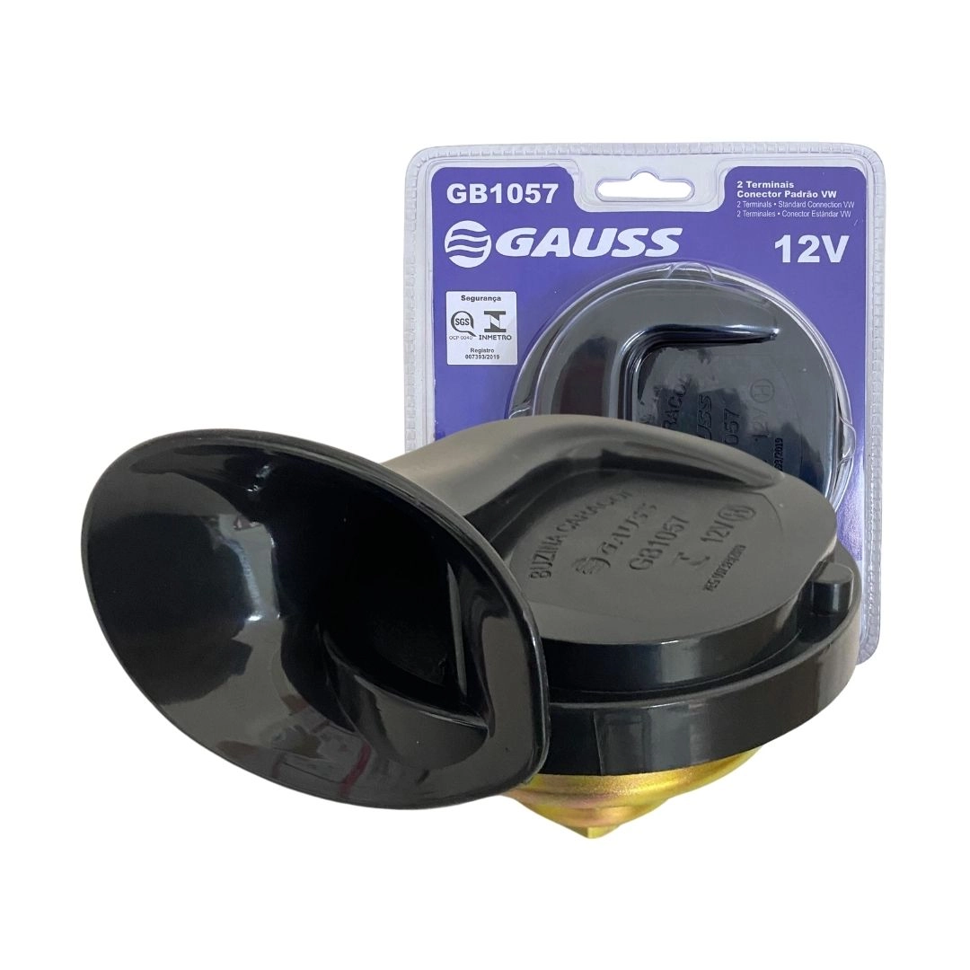 Buzina Caracol Para VW Individual 12V Gol Parati Saveiro Fox
