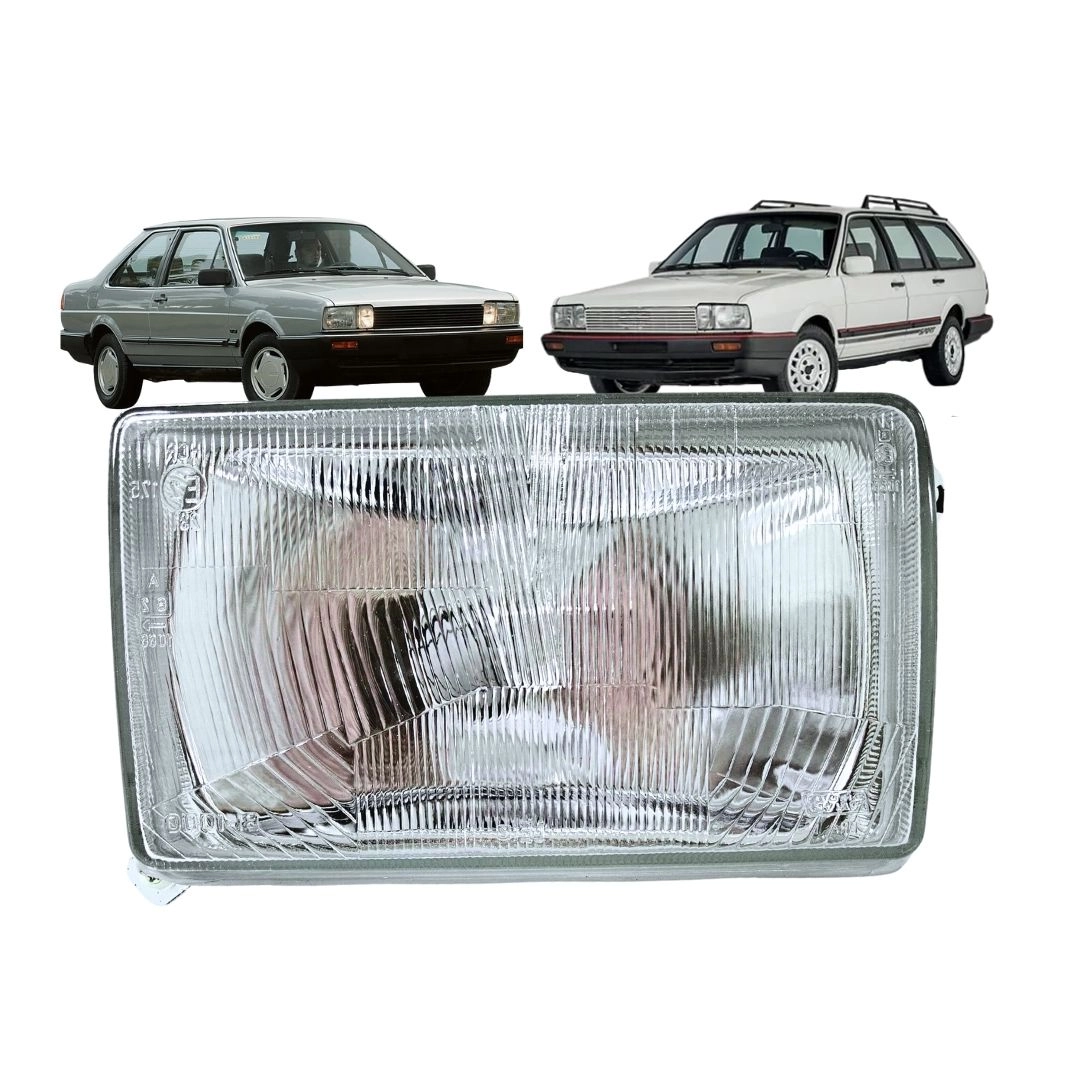 Farol Principal Para Santana Quantum 85 a 90 Direito Vidro Farol Principal Para Santana Quantum 85 a 90 Direito Vidro
