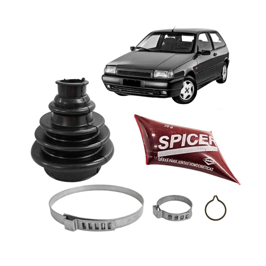 Kit Reparo Coifa Homocinetica Para Fiat Tipo 93 a 95 Roda Kit Reparo Coifa Homocinetica Para Fiat Tipo 93 a 95 Roda