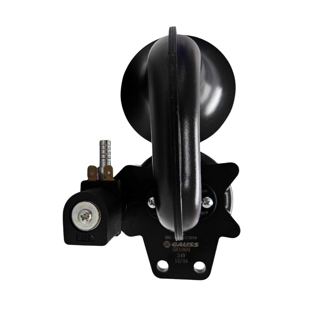 Buzina Ar Para Caminhões Universal Iveco Man MB Volvo 24V 450Hz Gauss