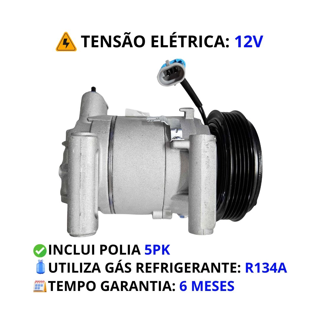 Compressor Ar Para Fiorino Mobi Palio Strada Uno 1.0 1.3 1.4 2011 a 2013 Delphi CS10099 Compressor Ar Para Fiorino Mobi Palio Strada Uno 1.0 1.3 1.4 2011 a 2013 Delphi CS10099