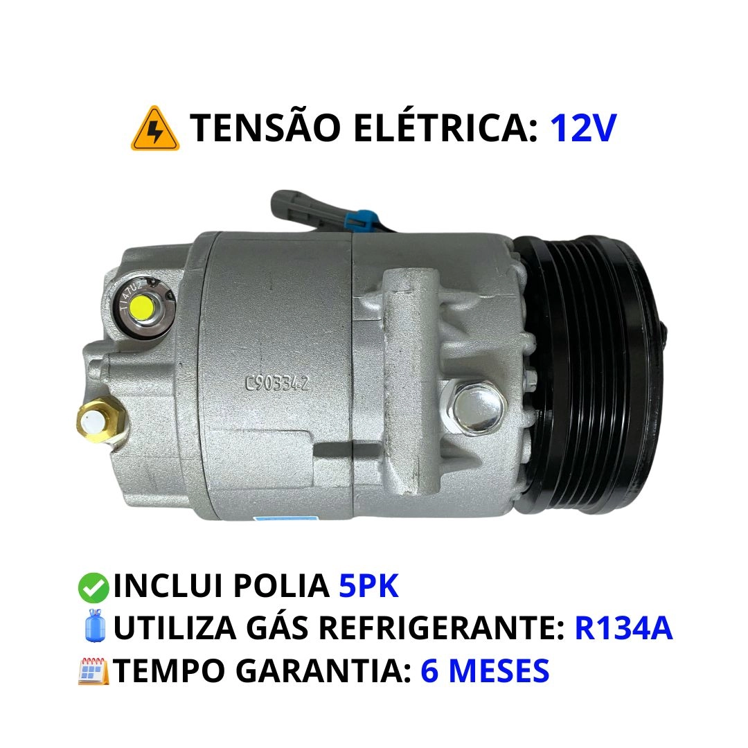 Compressor Para GM Corsa Meriva Montana 1.0 1.4 1.8 2004 a 2012 Fiat Doblo Palio Punto Stilo Strada 1.8 2003 a 2009 Delphi Compressor Para GM Corsa Meriva Montana 1.0 1.4 1.8 2004 a 2012 Fiat Doblo Palio Punto Stilo Strada 1.8 2003 a 2009 Delphi