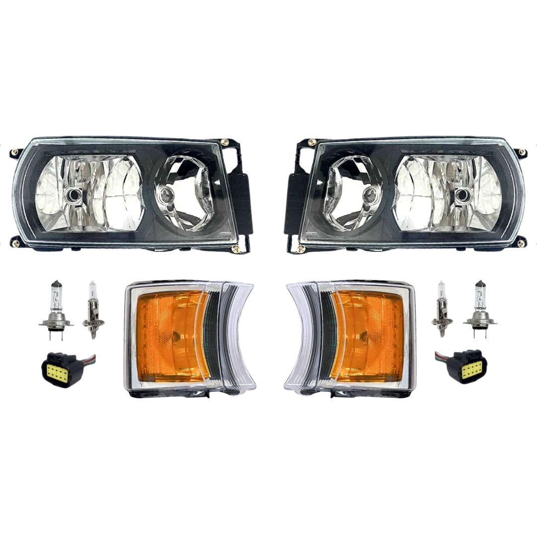 Kit Farol ParaScania Serie 5 S4 S5 Mascara Negra LED Kit Farol ParaScania Serie 5 S4 S5 Mascara Negra LED