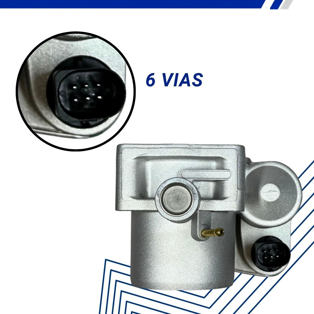 Corpo de Borboleta TBI Eletrônico Alumínio Para Volkswagen Gol Voyage Fox Polo Golf Saveiro Spacefox 1.0 1.6 8V Gauss