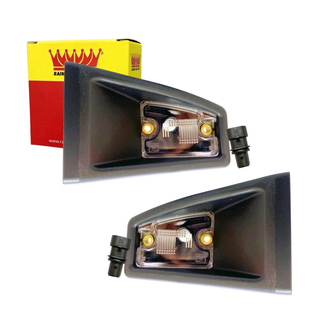 Par Lanterna Luz De Placa Para Fiat Strada 2005 a 2013