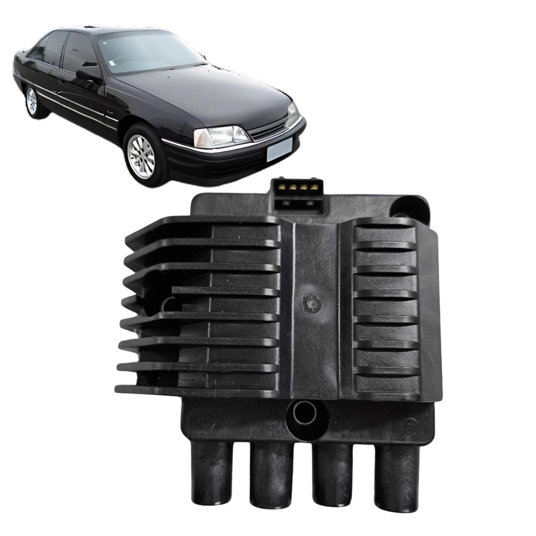 Bobina Ignição Para Chevrolet Ômega 2.2 1997 a 1998 Delphi