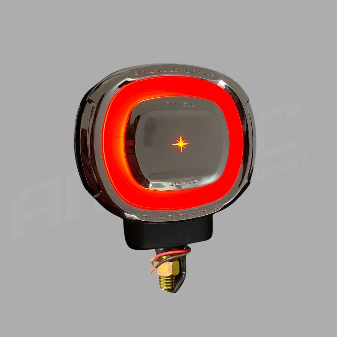 Lanterna Três Marias Foguinho Led Bivolt Anel Luz Vermelha Lanterna Três Marias Foguinho Led Bivolt Anel Luz Vermelha