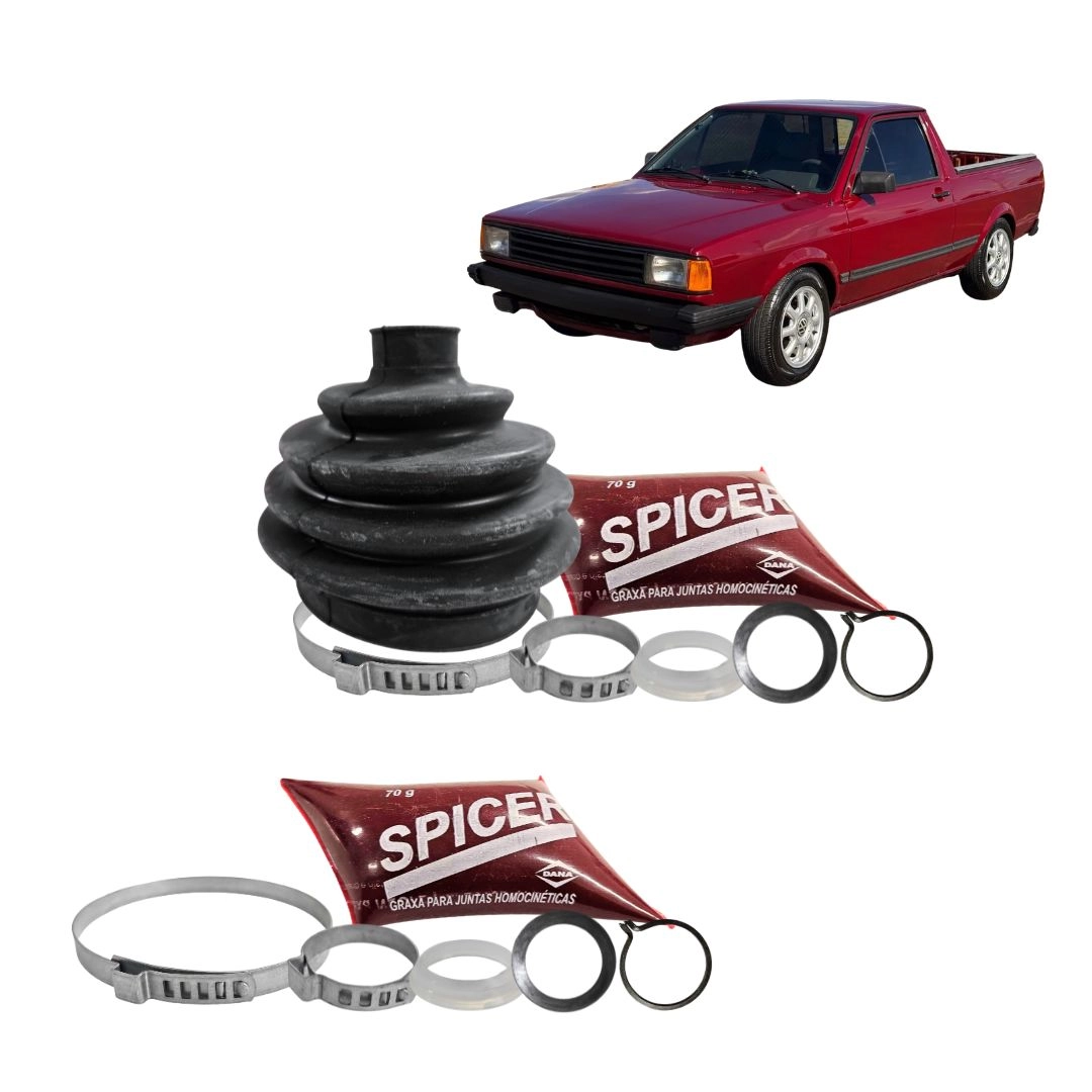 Par Reparo Coifa Homocinetica Para Saveiro 2.0 Após 96 Roda