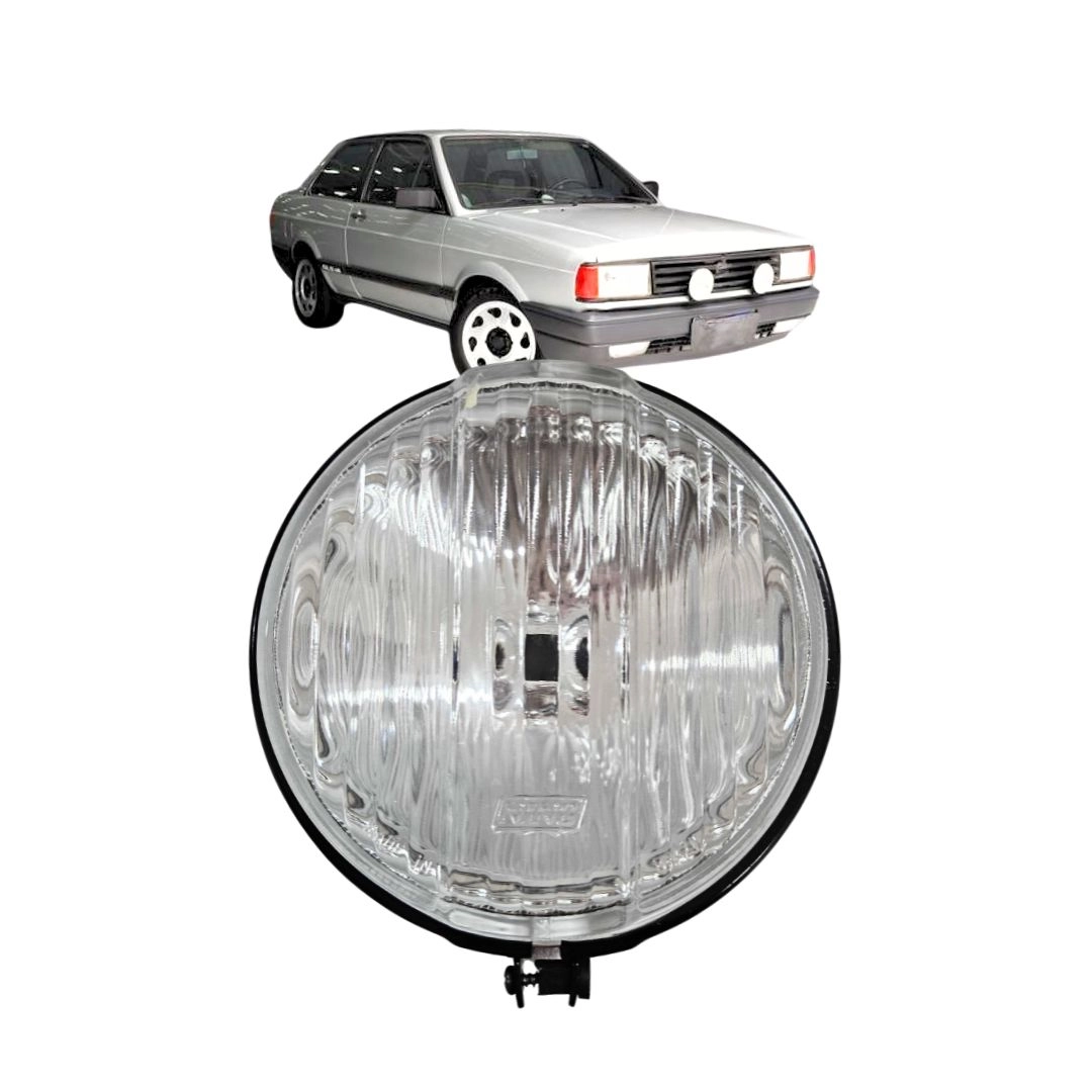 Farol Auxiliar Para Voyage Quadrado 1987 a 1995 Vidro