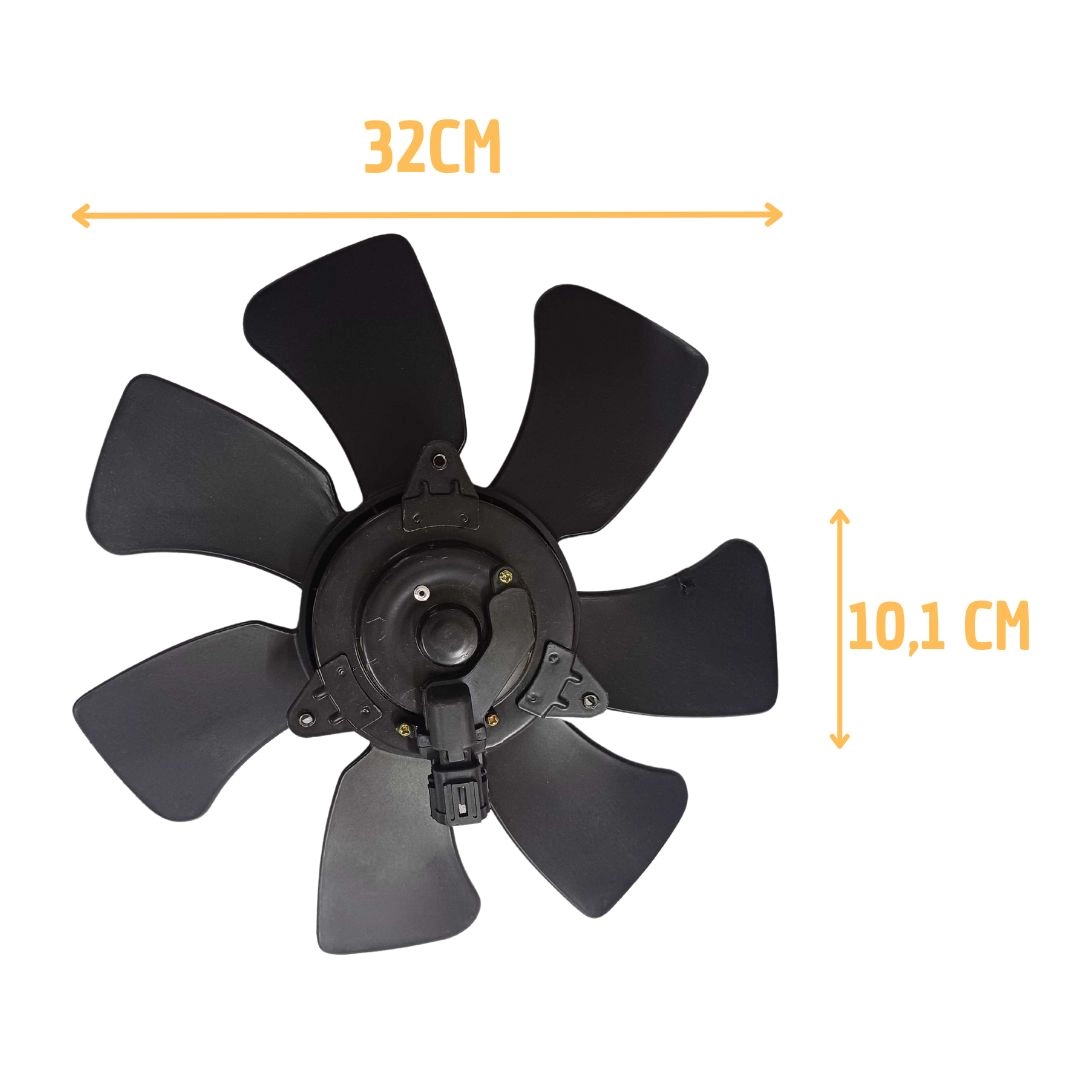 Ventoinha Radiador Para Frontier Sel Após 2008