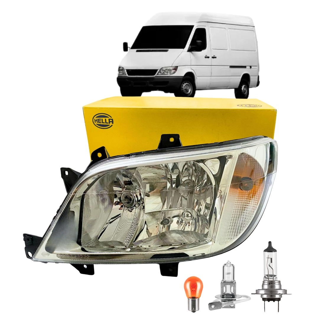 Farol Para Sprinter 208 211 213 214 216 CDI 2000 a 2006 LE