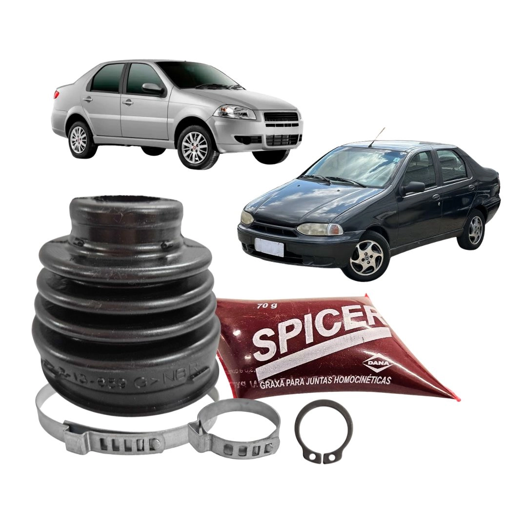 Kit Reparo Coifa Homocinetica Para Siena 1998 a 2016 Cambio Kit Reparo Coifa Homocinetica Para Siena 1998 a 2016 Cambio