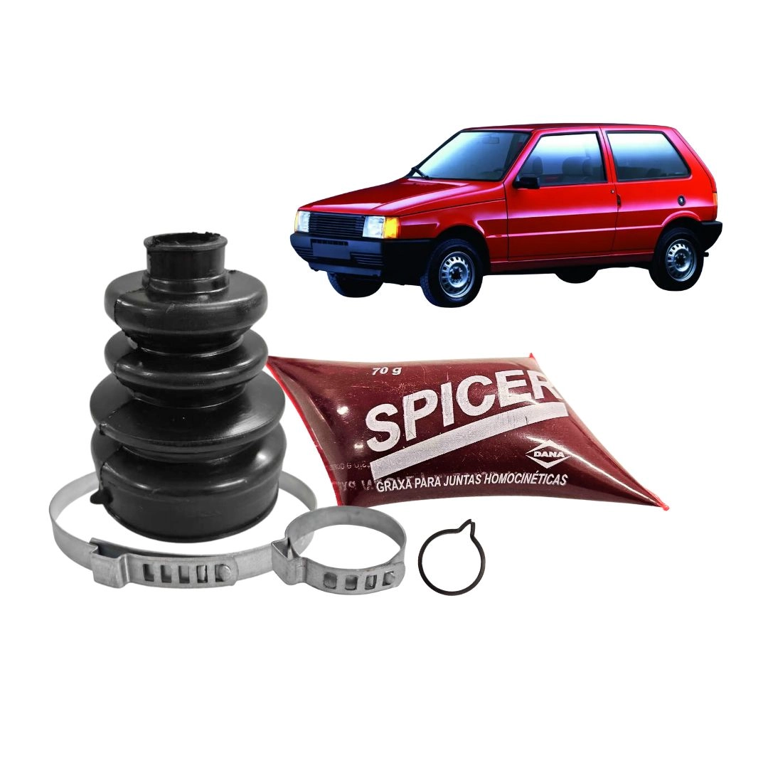 Kit Reparo Coifa Homocinetica Para Uno 1987 a 2002 Roda Kit Reparo Coifa Homocinetica Para Uno 1987 a 2002 Roda