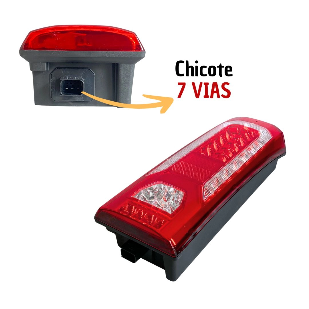 Par Lanterna Traseira MB Mercedes Novo Actros Axor Acelo LED Par Lanterna Traseira MB Mercedes Novo Actros Axor Acelo LED
