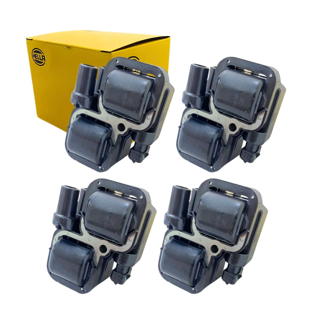 Kit 4 Bobina Ignição Para Mercedes C43 C55 CL500 CLK430 E430