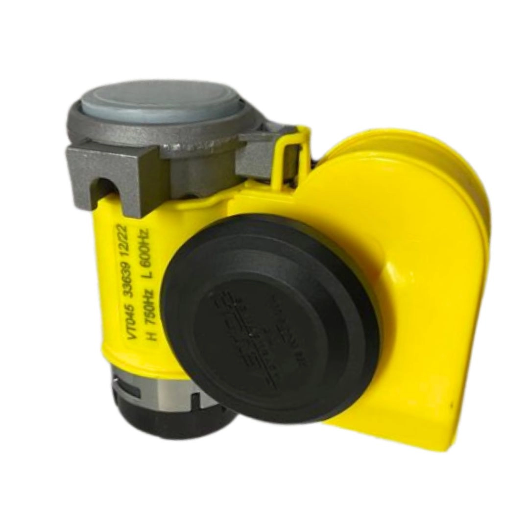 Buzina Ar 2 Cornetas Compacta c/ Compressor 12V Carro Moto 