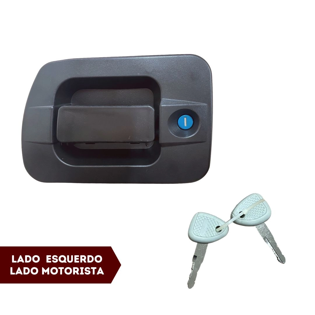 Maçaneta Externa da Porta Dianteira Para Iveco Cursor Stralis Tector Trakker Lado Esquerdo 504215619