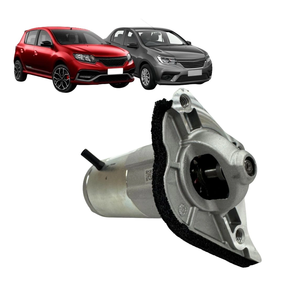 Motor de Partida Arranque Para Renault Kwid Logan Sandero 1.0 3C Após 2022 Delco Remy Delphi 61023528P